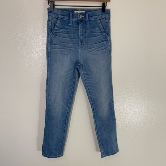 Rivet and Thread Light Wash Blue High Rise Denim Jeans Size 26 - Picture 1 of 5